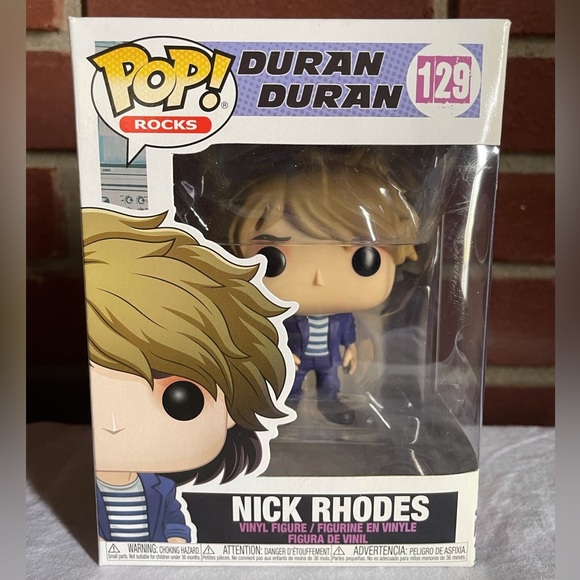 Funko Pop Duran Duran Nick Rhodes #129 - Picture 1 of 7
